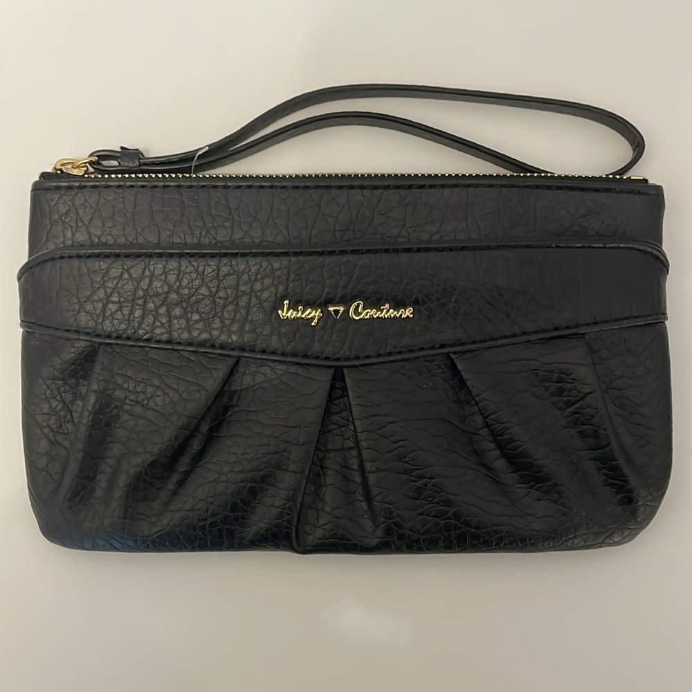 NWOT Juicy Couture Wristlet Clutch Black Licorice